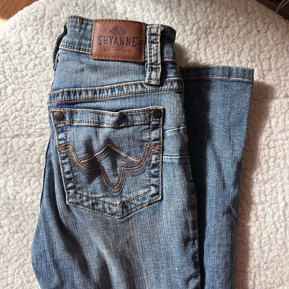Shyanne Boot Barn Bootcut Skinny Jeans 25W x 34L Western Cowgirl